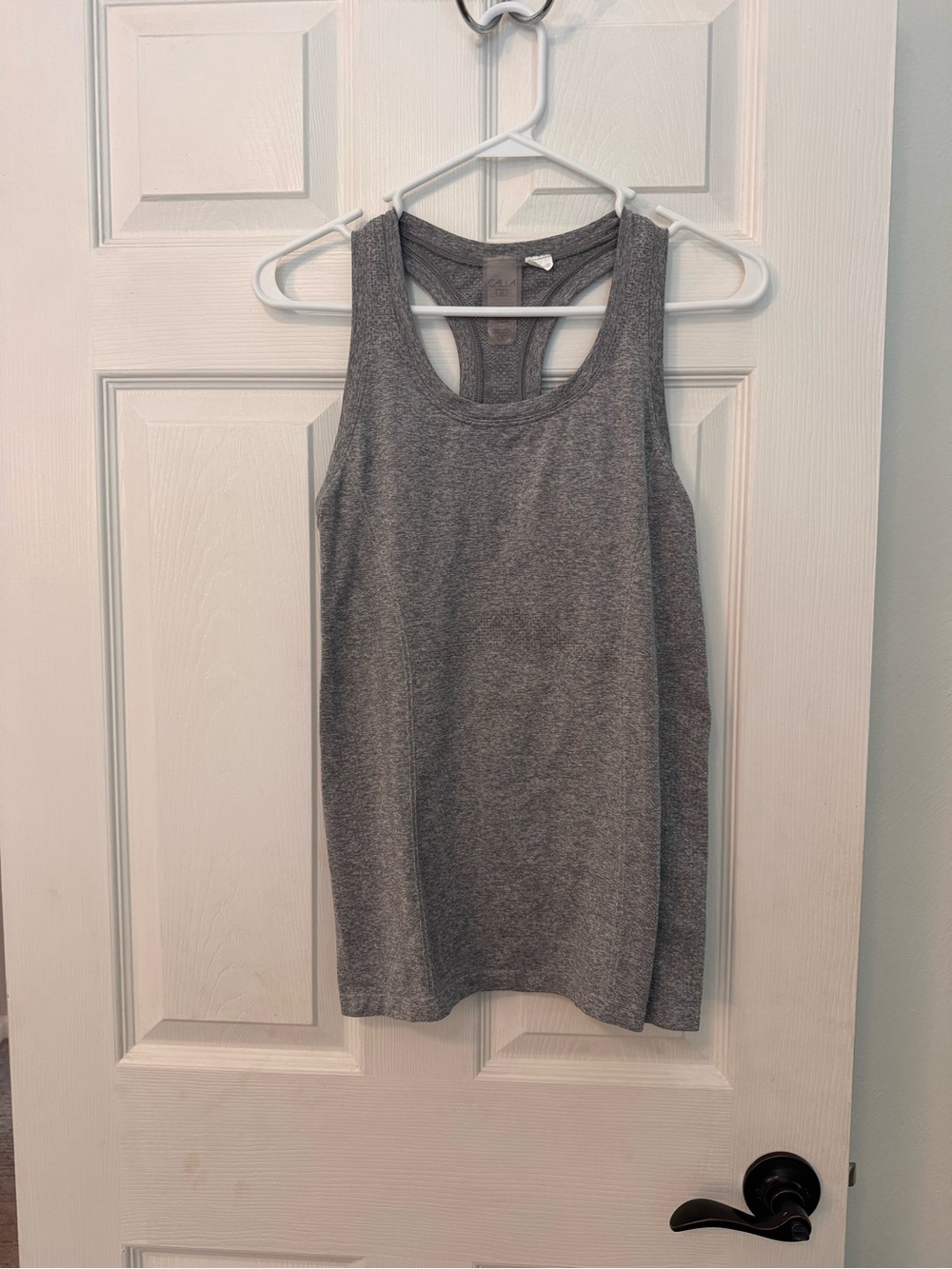 Gray Racerback Tank Top - Versatile Women's Activewear